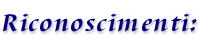 Riconoscimenti